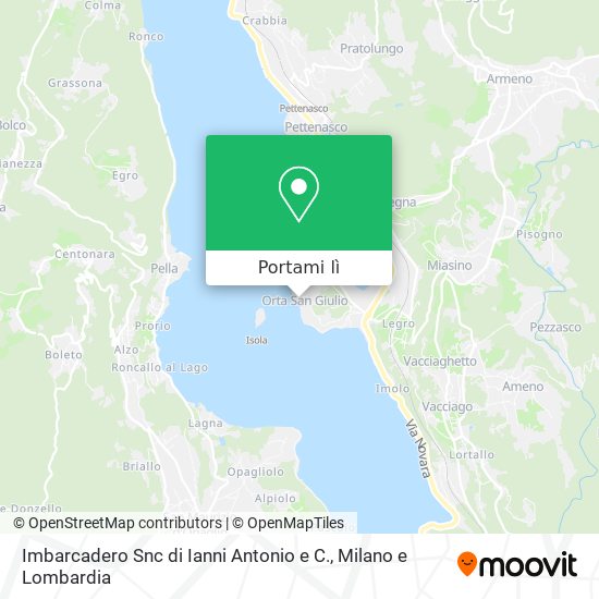 Mappa Imbarcadero Snc di Ianni Antonio e C.