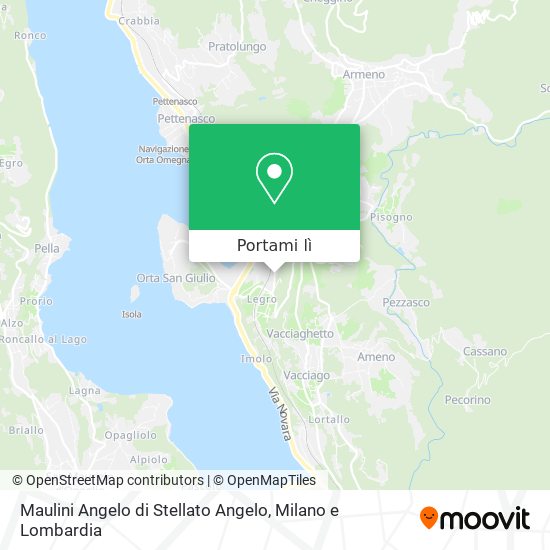Mappa Maulini Angelo di Stellato Angelo