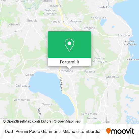 Mappa Dott. Porrini Paolo Gianmaria
