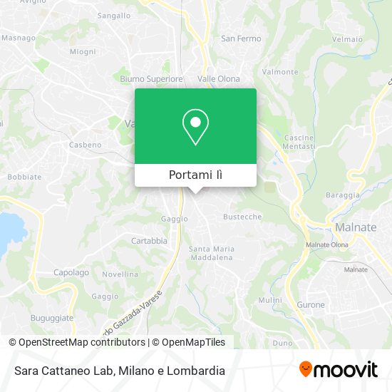 Mappa Sara Cattaneo Lab