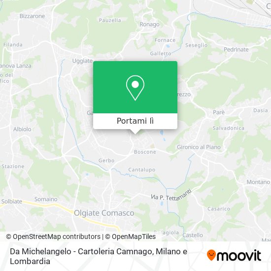 Mappa Da Michelangelo - Cartoleria Camnago