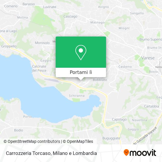 Mappa Carrozzeria Torcaso