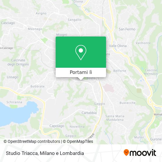 Mappa Studio Triacca