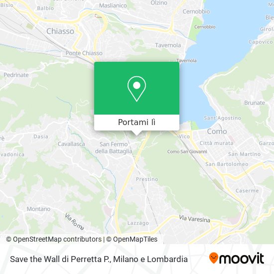 Mappa Save the Wall di Perretta P.