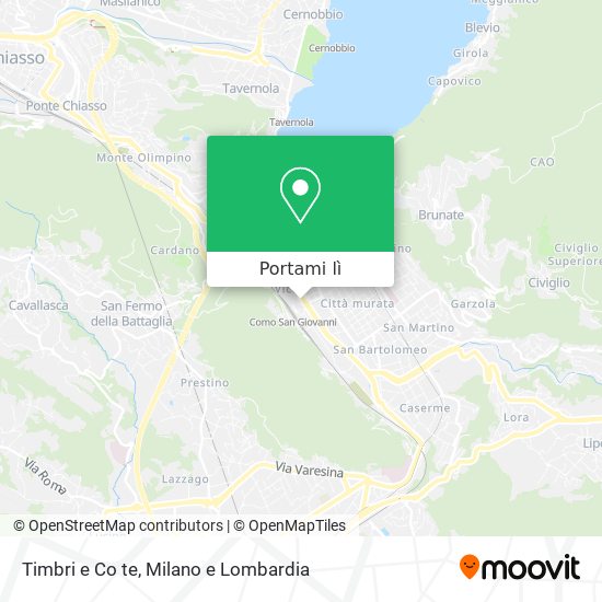 Mappa Timbri e Co te