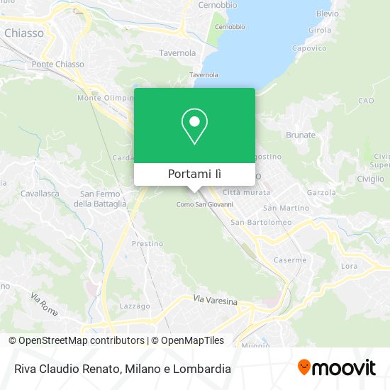 Mappa Riva Claudio Renato