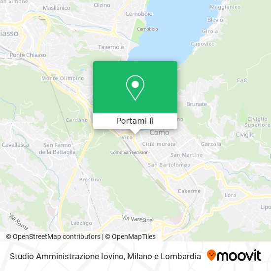 Mappa Studio Amministrazione Iovino