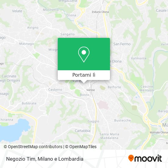 Mappa Negozio Tim