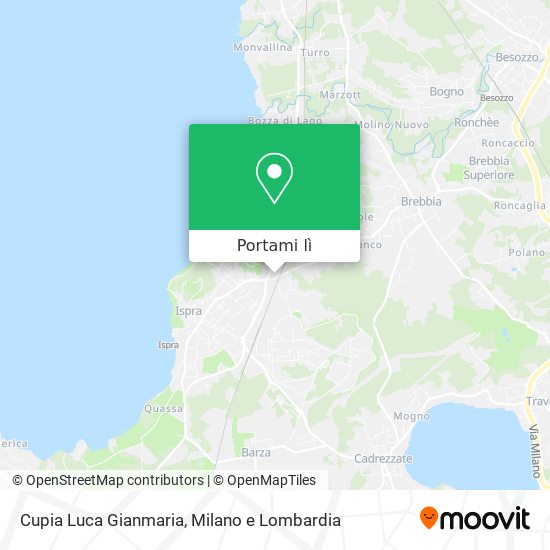 Mappa Cupia Luca Gianmaria