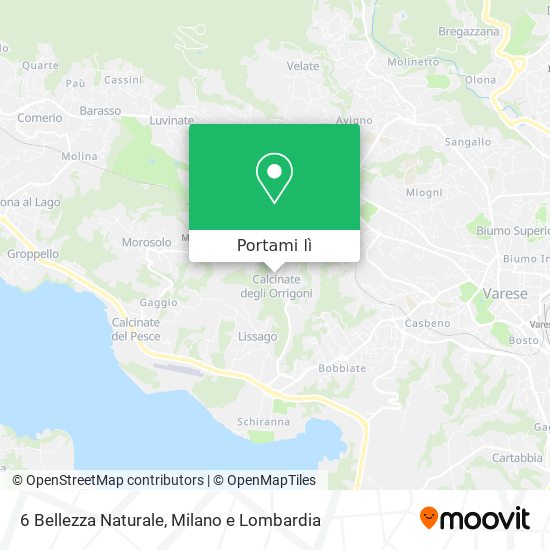 Mappa 6 Bellezza Naturale