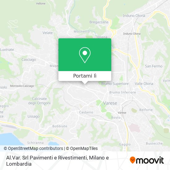 Mappa Al.Var. Srl Pavimenti e Rivestimenti