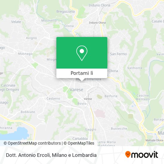 Mappa Dott. Antonio Ercoli