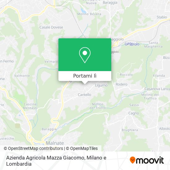 Mappa Azienda Agricola Mazza Giacomo