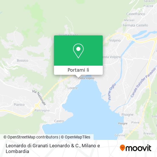 Mappa Leonardo di Granati Leonardo & C.