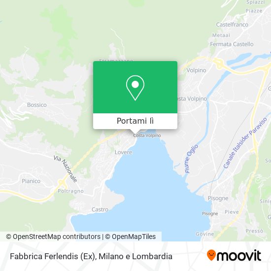 Mappa Fabbrica Ferlendis (Ex)