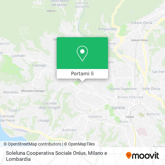 Mappa Soleluna Cooperativa Sociale Onlus
