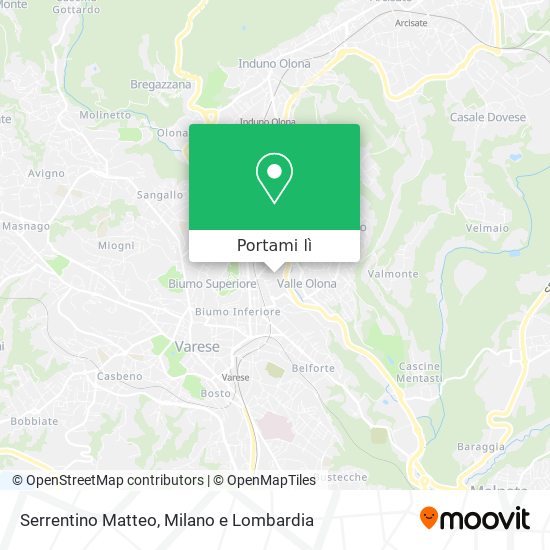 Mappa Serrentino Matteo