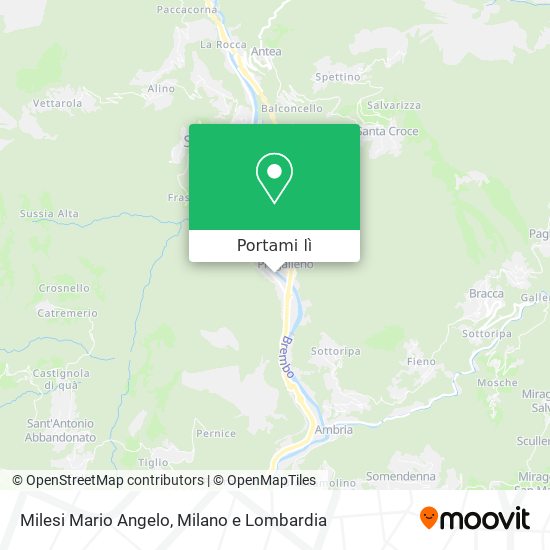 Mappa Milesi Mario Angelo
