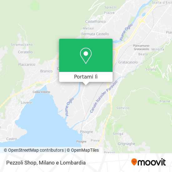 Mappa Pezzoli Shop