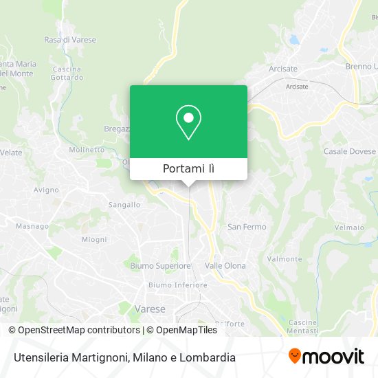 Mappa Utensileria Martignoni