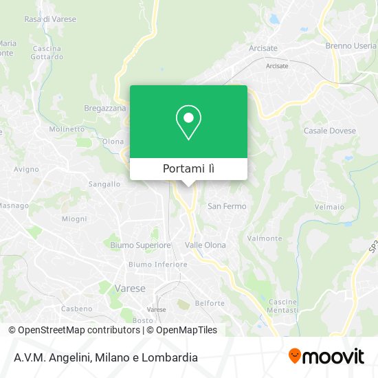 Mappa A.V.M. Angelini