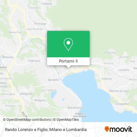 Mappa Rando Lorenzo e Figlio