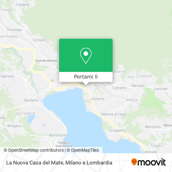 Mappa La Nuova Casa del Mate