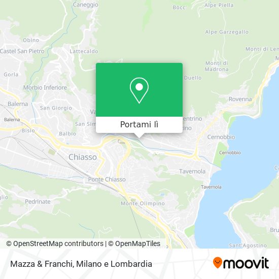 Mappa Mazza & Franchi