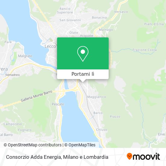 Mappa Consorzio Adda Energia