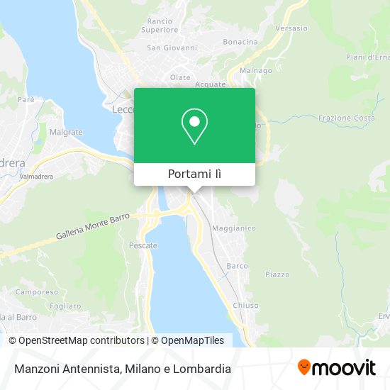 Mappa Manzoni Antennista