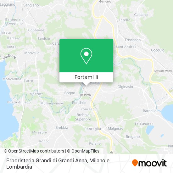 Mappa Erboristeria Grandi di Grandi Anna