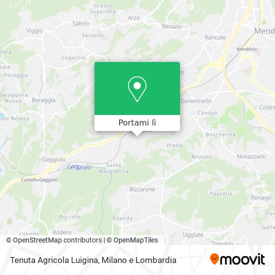 Mappa Tenuta Agricola Luigina