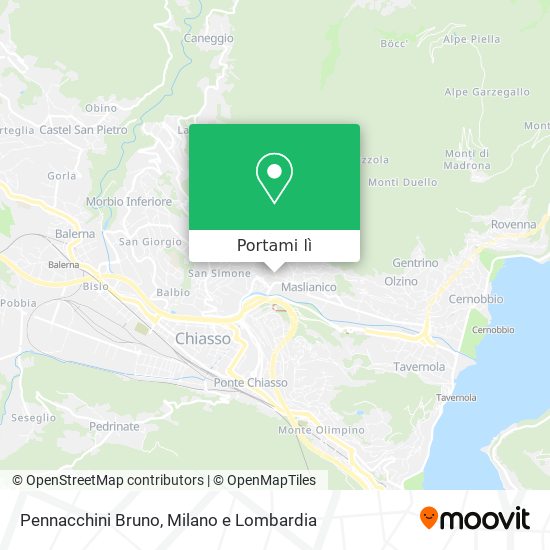 Mappa Pennacchini Bruno