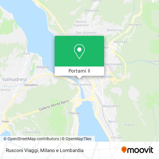Mappa Rusconi Viaggi