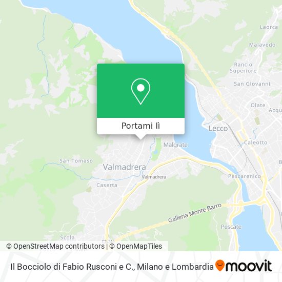 Mappa Il Bocciolo di Fabio Rusconi e C.