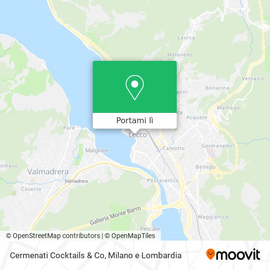 Mappa Cermenati Cocktails & Co