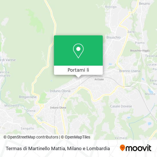 Mappa Termas di Martinello Mattia