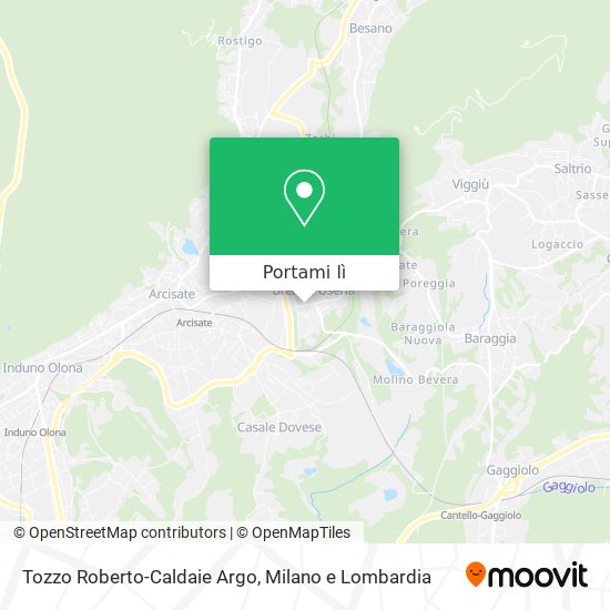Mappa Tozzo Roberto-Caldaie Argo