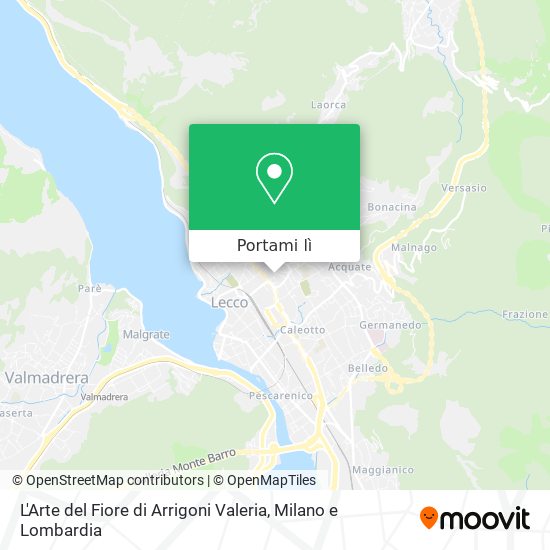 Mappa L'Arte del Fiore di Arrigoni Valeria