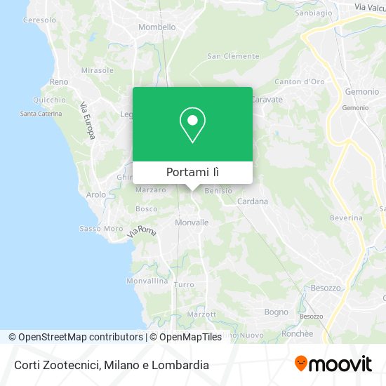 Mappa Corti Zootecnici