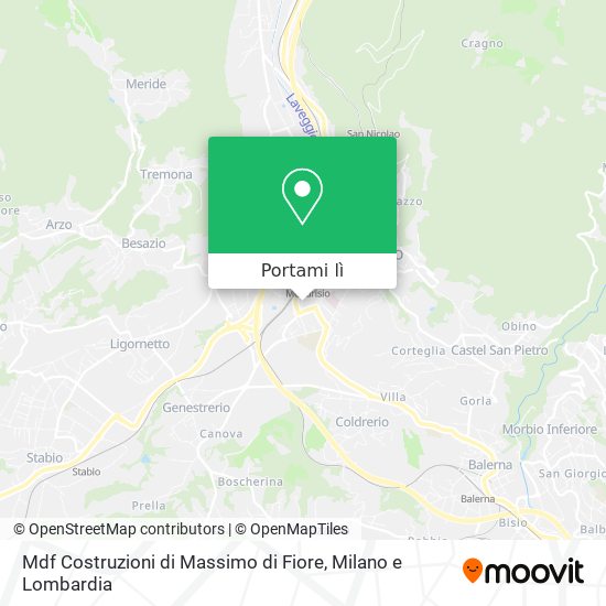 Mappa Mdf Costruzioni di Massimo di Fiore