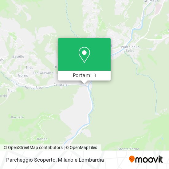 Mappa Parcheggio Scoperto