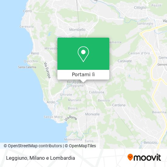 Mappa Leggiuno