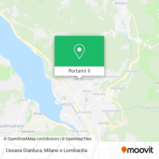 Mappa Cesana Gianluca