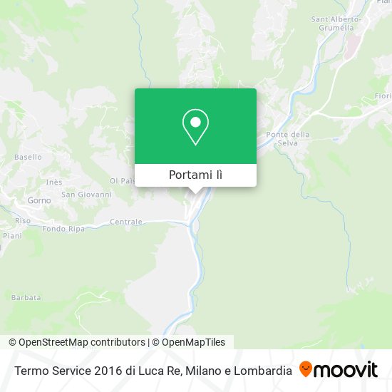 Mappa Termo Service 2016 di Luca Re