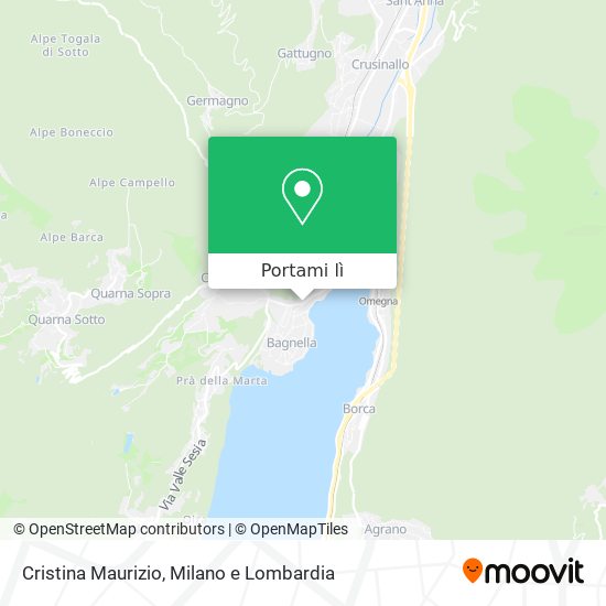 Mappa Cristina Maurizio
