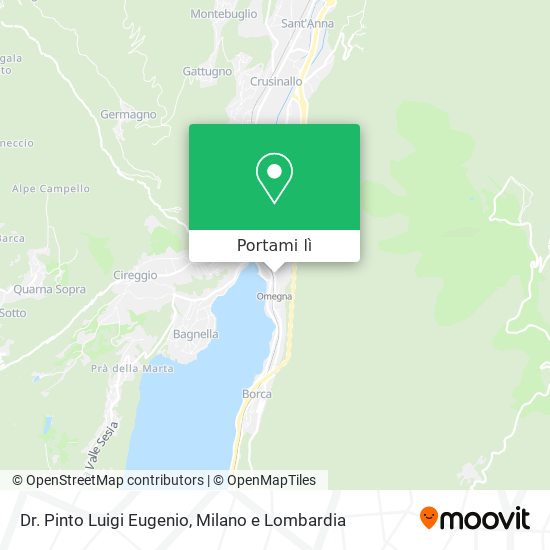 Mappa Dr. Pinto Luigi Eugenio