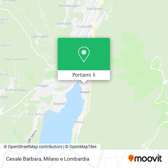 Mappa Cesale Barbara