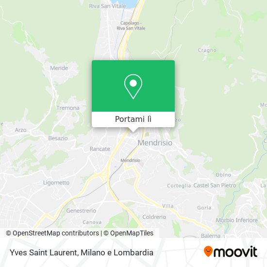 Mappa Yves Saint Laurent