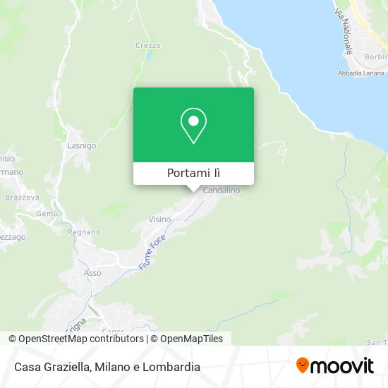 Mappa Casa Graziella